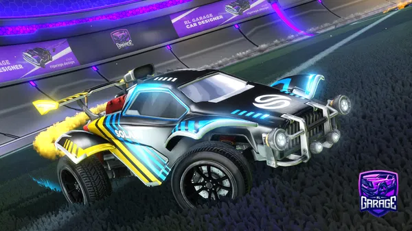 A Rocket League car design from remileemans