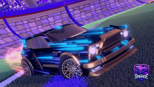 A Rocket League car design from guyllom91