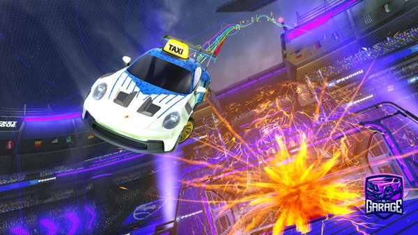 A Rocket League car design from PedrocasHVS