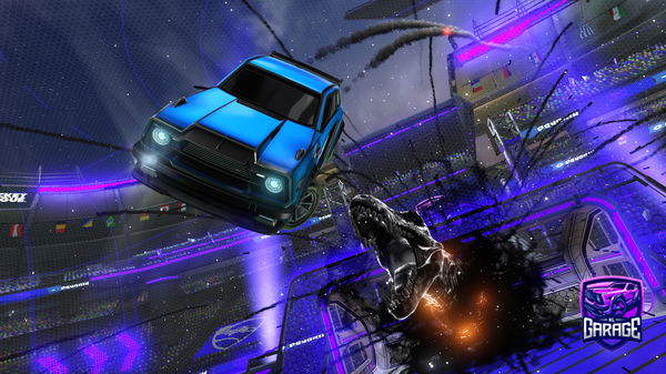 A Rocket League car design from Davethegoldfish