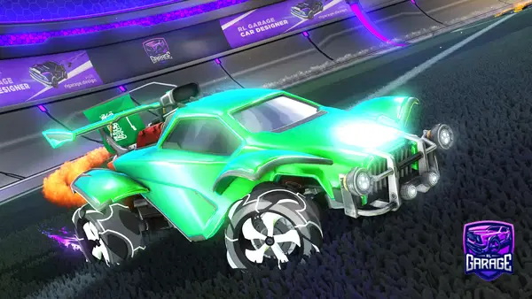 A Rocket League car design from RAKAN00
