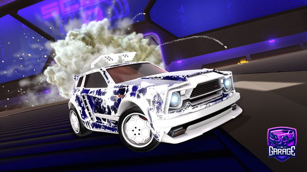 A Rocket League car design from Hausergdt