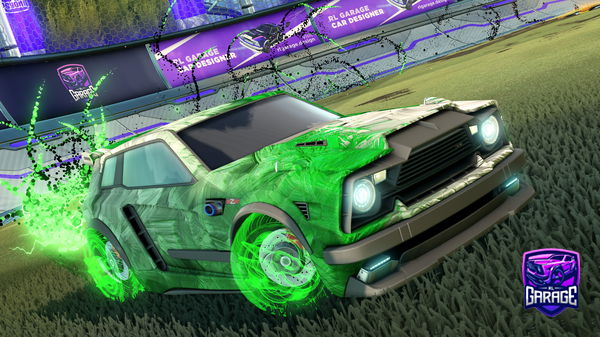 A Rocket League car design from carsonnn98