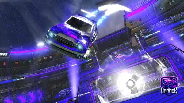 A Rocket League car design from VISION_hoTsam07