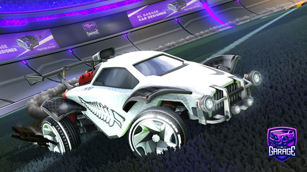 A Rocket League car design from NGreninja11