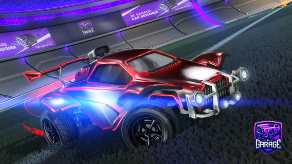 A Rocket League car design from Superninja08