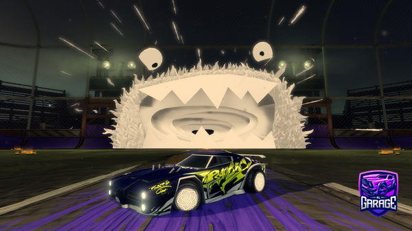 A Rocket League car design from Akasa