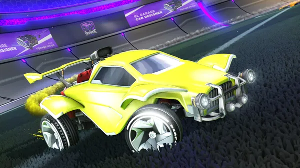 A Rocket League car design from happtsu