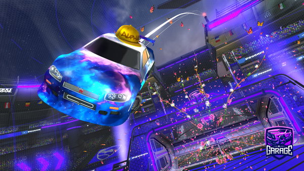 A Rocket League car design from opqweeee1
