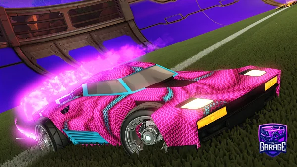 A Rocket League car design from Submittobirb
