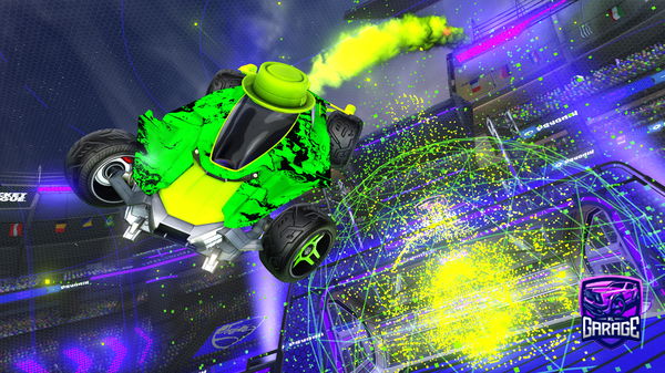 A Rocket League car design from dangerduck