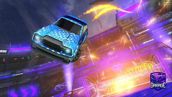 A Rocket League car design from Amonzy12345