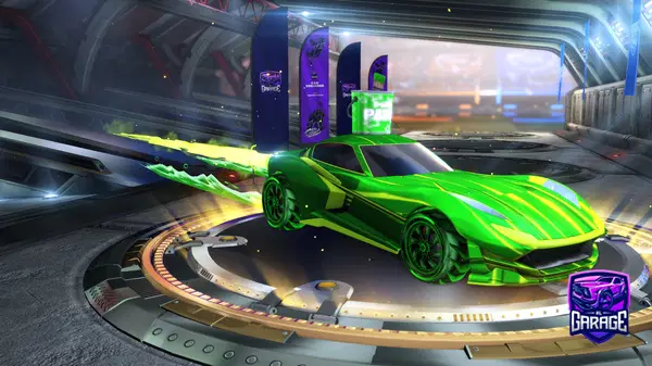 A Rocket League car design from irosario78