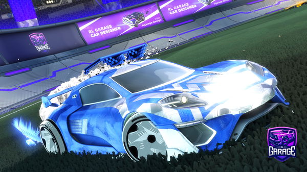 A Rocket League car design from HappyMyconid