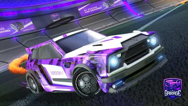 A Rocket League car design from Nyrszk