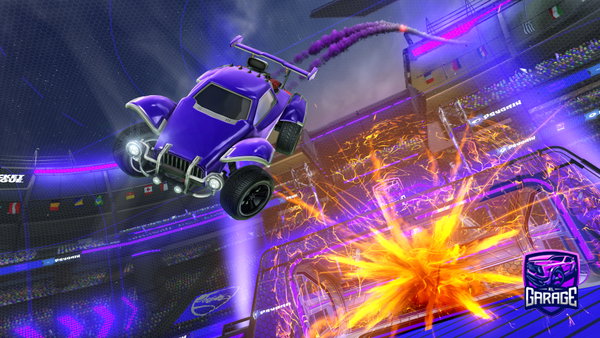 A Rocket League car design from Dinoszblue