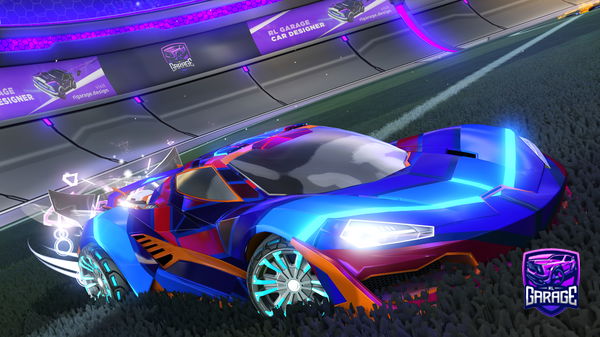 A Rocket League car design from Trilliminium