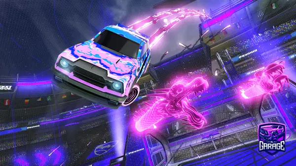 A Rocket League car design from Tanzher