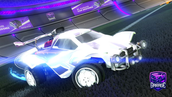 A Rocket League car design from TStriker07