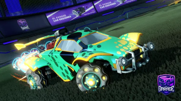 A Rocket League car design from CrspyChkn