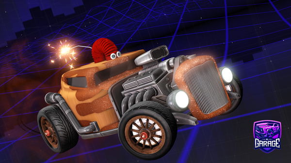 A Rocket League car design from MatthewR4V3