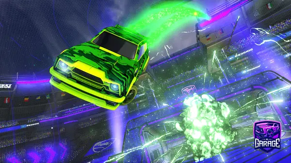 A Rocket League car design from AgiHedvig