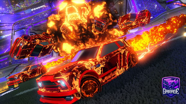 A Rocket League car design from D3nny447