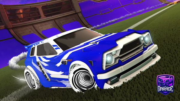 A Rocket League car design from frogfhjdihvme