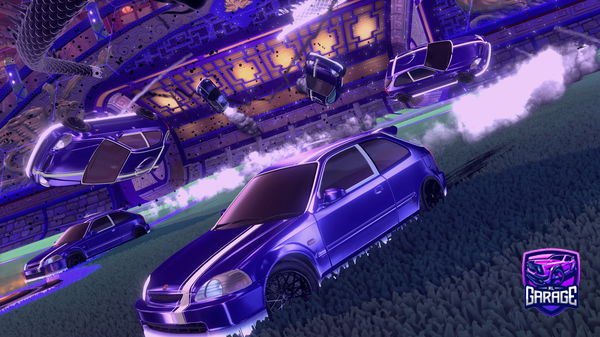 A Rocket League car design from NJT