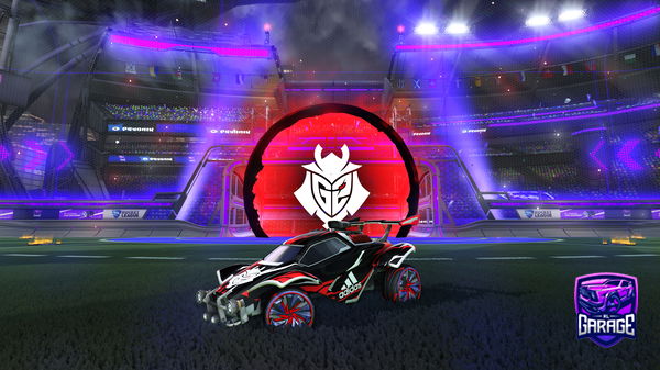 A Rocket League car design from Kromedome688