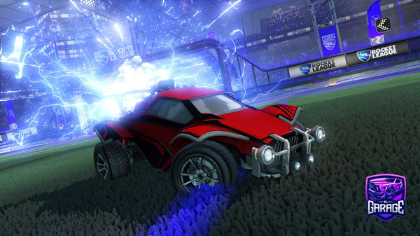 A Rocket League car design from evangelism