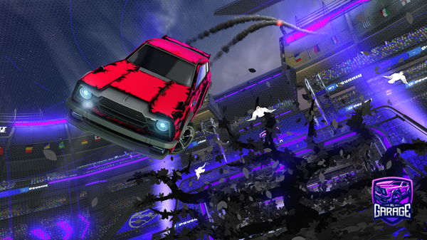 A Rocket League car design from Mataze