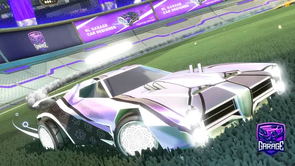 A Rocket League car design from FL4YC0N