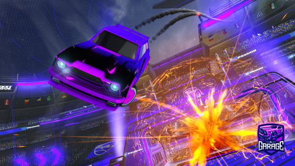 A Rocket League car design from SnooChips