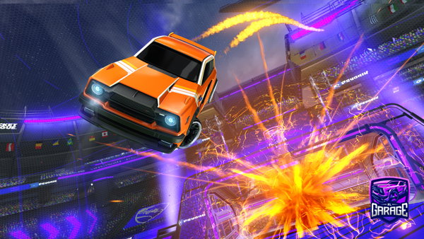 A Rocket League car design from SluX_Nico