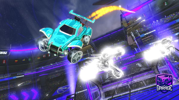 A Rocket League car design from sheluvvsnj