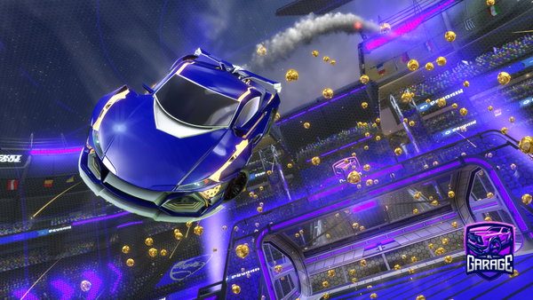 A Rocket League car design from roryscott24