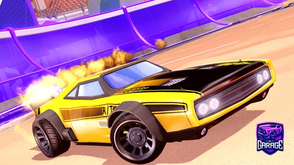 A Rocket League car design from VincillaPepsi