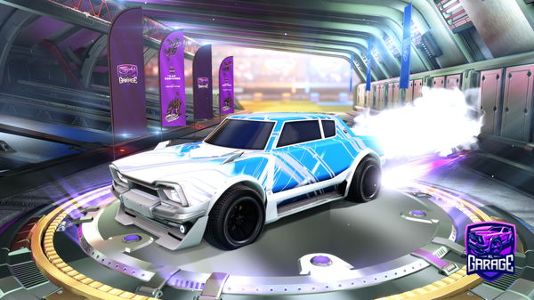 A Rocket League car design from GameJockey14