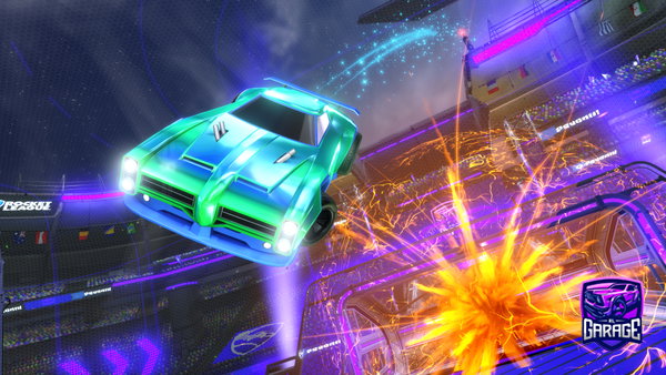 A Rocket League car design from Hendos2855