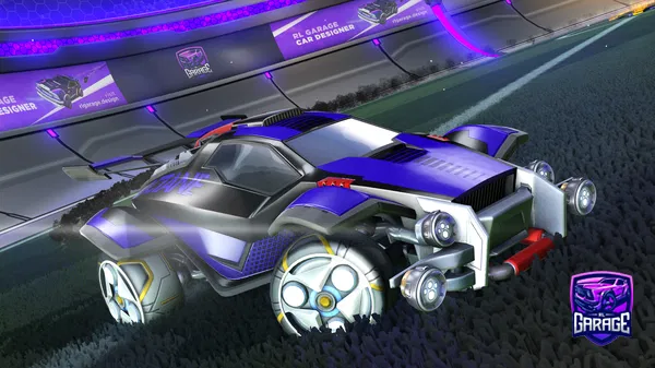 A Rocket League car design from M1R4GE