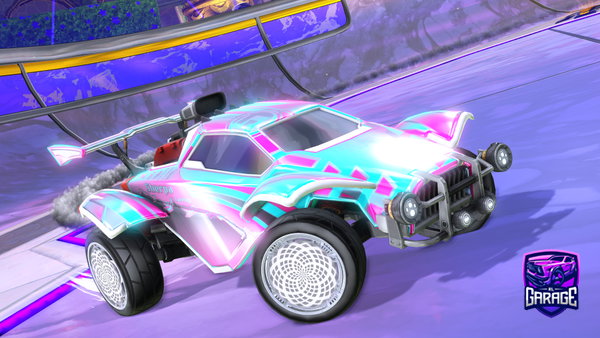 A Rocket League car design from Henryisnice