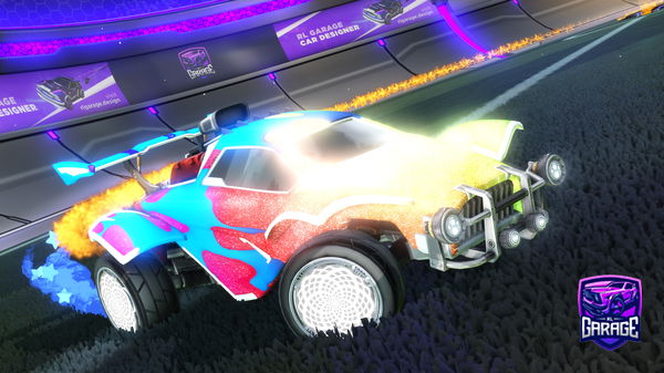 A Rocket League car design from Reezy-