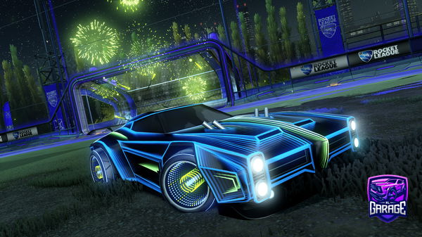A Rocket League car design from SecretSauce95