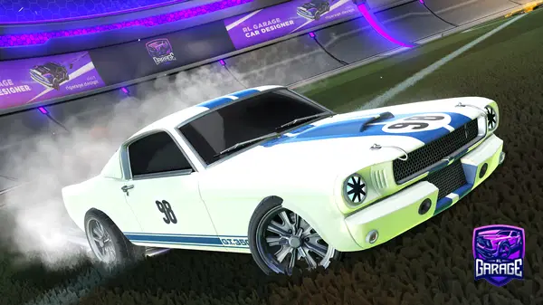 A Rocket League car design from DJf