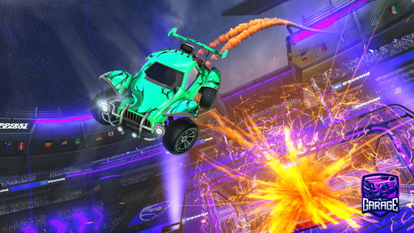 A Rocket League car design from TRIT_EX
