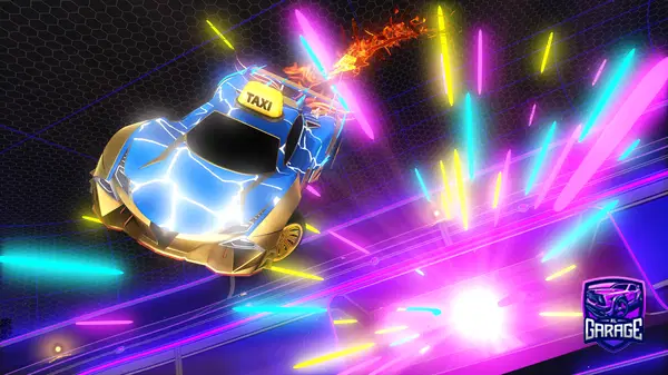 A Rocket League car design from Evans74