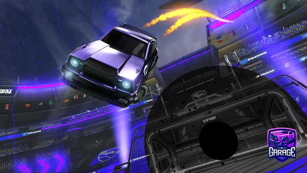 A Rocket League car design from Isd1as