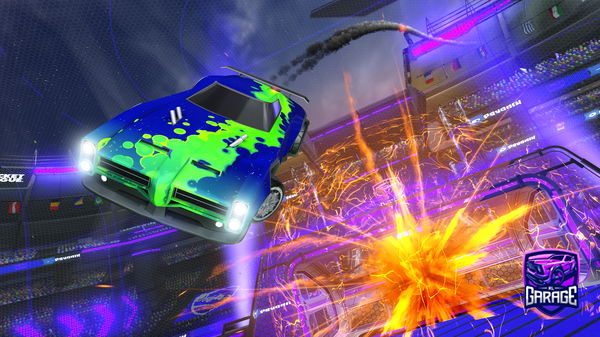 A Rocket League car design from Nera_Rl