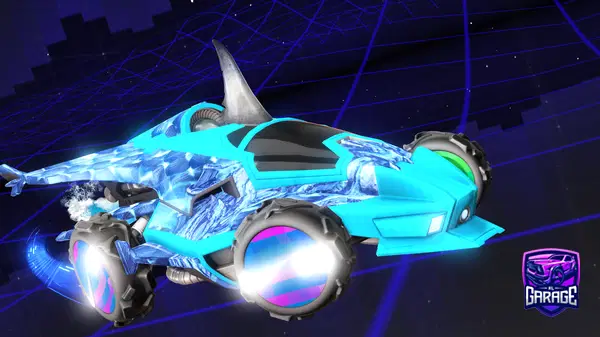 A Rocket League car design from Blitz2937